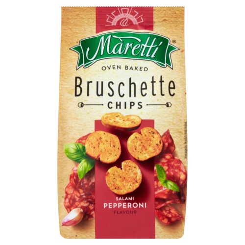 Bruschette krążki chlebowe Salami pepperoni, 70g