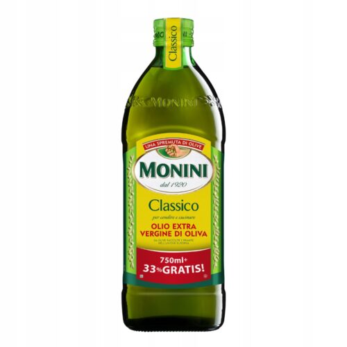 Oliwa Z Oliwek Extra Virgin Monini Classico 1Litr (750ml + 33% Gratis)