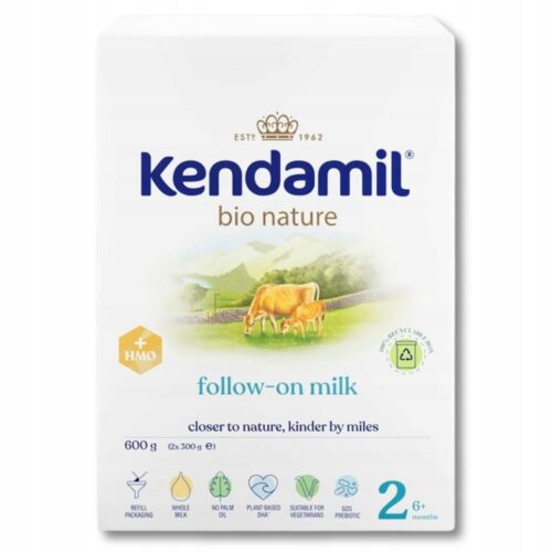 ec25b8a6-7d5b-4fc1-b105-7f2325f7f88b.jpeg KENDAMIL BIO NATURE 2 HMO+ 600g Mleko następne od 6. do 12. miesiąca życia