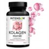 Kologaen morski + witamina C + kwas hialuronowy 120 tabletek Intenson / B1KM225