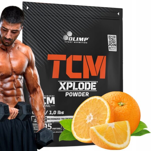 Olimp TCM Xplode Powder 450g pomarańczowy