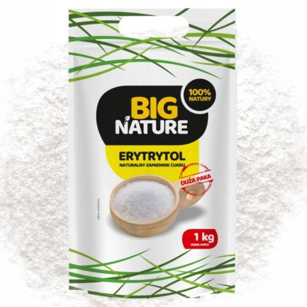Erytrytol Słodzik duża paka Big Nature 1 kg