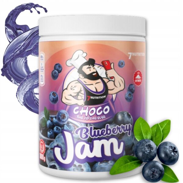 7Nutrition Jam 1kg Blueberry Dżem borówkowy