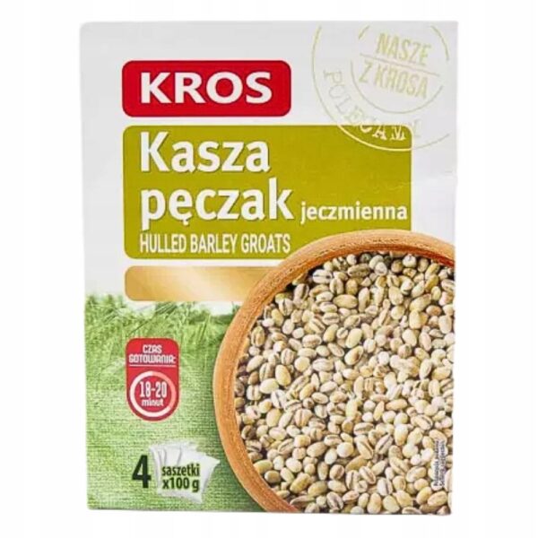 Kasza pęczak jęczmienna Kros 4x100g