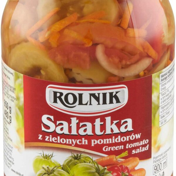 Rolnik Sałatka z zielonych pomidorów 900ml
