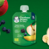 Gerber Organic Jabłko banan jagoda jeżyna po 6. miesiącu 80 g