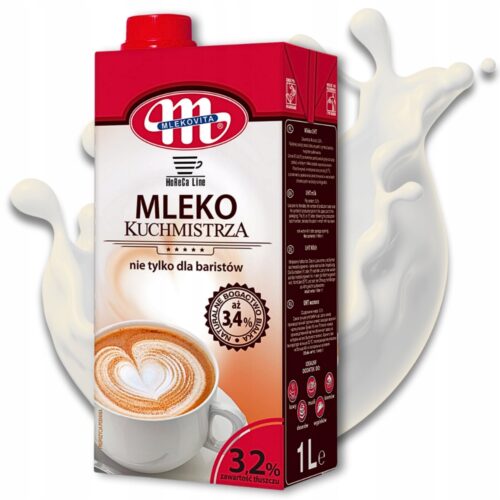 Mleko Kuchmistrza 3,2% Mlekovita 1 litr