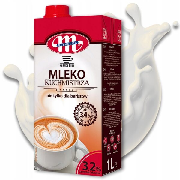 Mleko Kuchmistrza 3,2% Mlekovita 1 litr