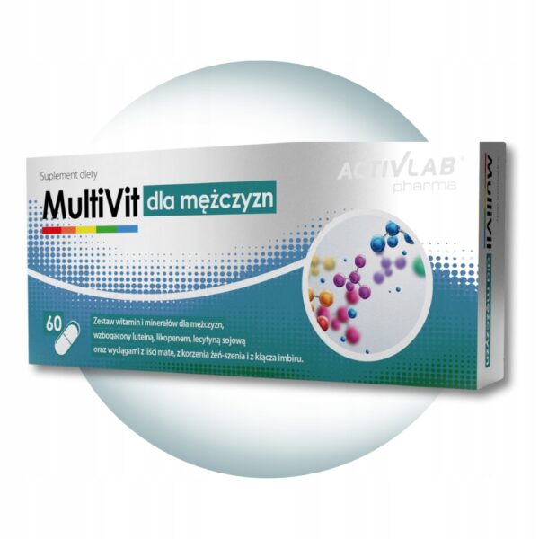 MultiVit dla mężczyzn 60 kapsułek ActivLab Pharma