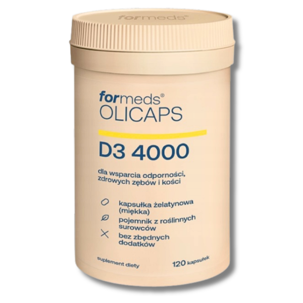 ForMeds OLICAPS Witamina D3 4000 120 kapsułek