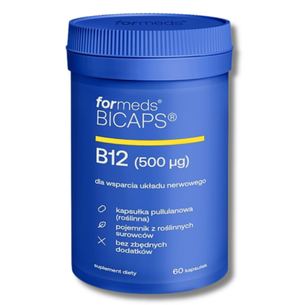 ForMeds BICAPS B12 500µg 60 kapsułek
