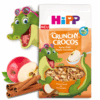 HiPP BIO Musli chrupiące krokodyle jabłko cynamon po 3.roku, 300g / ICM300LTW