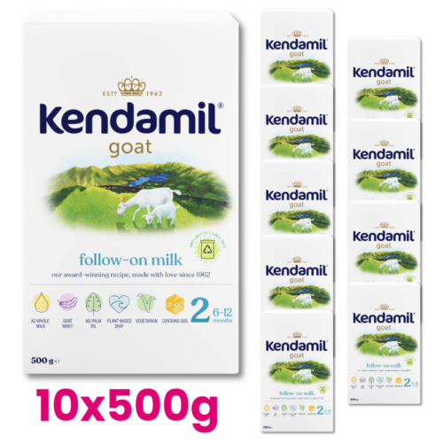 kendamil(108) KENDAMIL GOAT 2 Mleko KOZIE następne od 6. do 12. miesiąca życia 10x500g