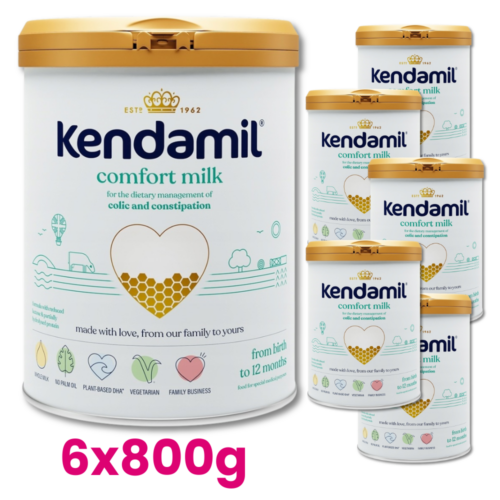 KENDAMIL COMFORT Mleko modyfikowane dla niemowląt od urodzenia 6x800g