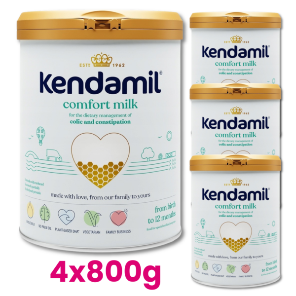 kendamil(115) KENDAMIL COMFORT Mleko modyfikowane dla niemowląt od urodzenia 4x800g