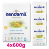 KENDAMIL BIO NATURE 2 HMO+ Mleko następne od 6. do 12. miesiąca życia 4x600g