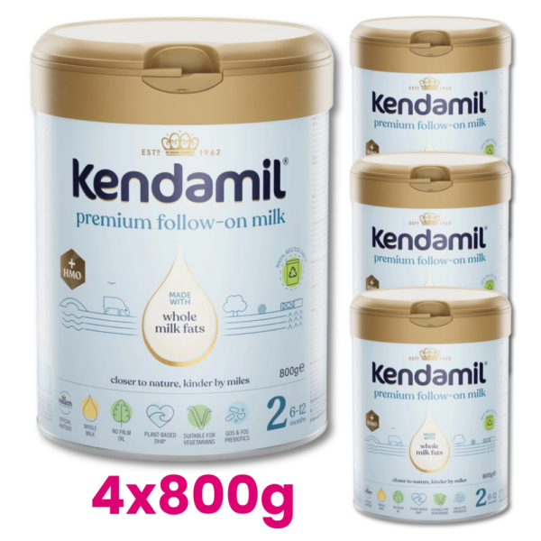 kendamil(54) KENDAMIL PREMIUM 2 HMO+ Mleko następne od 6. do 12. miesiąca życia 4x800g
