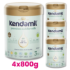 kendamil(56) KENDAMIL PREMIUM 3 HMO+ Mleko dla małych dzieci od 12. do 24. miesiąca życia 4x800g