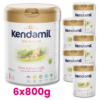 KENDAMIL BIO NATURE 1 Mleko początkowe dla niemowląt od urodzenia 6x800g