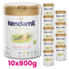 KENDAMIL BIO NATURE 1 Mleko początkowe dla niemowląt od urodzenia 10x800g