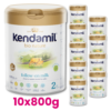 KENDAMIL BIO NATURE 2 HMO+ Mleko następne od 6. do 12. miesiąca życia 10x800g