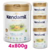 KENDAMIL BIO NATURE 2 HMO+ Mleko następne od 6. do 12. miesiąca życia 4x800g