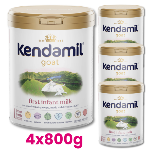 KENDAMIL GOAT 1 Mleko KOZIE początkowe dla niemowląt od urodzenia 4x800g