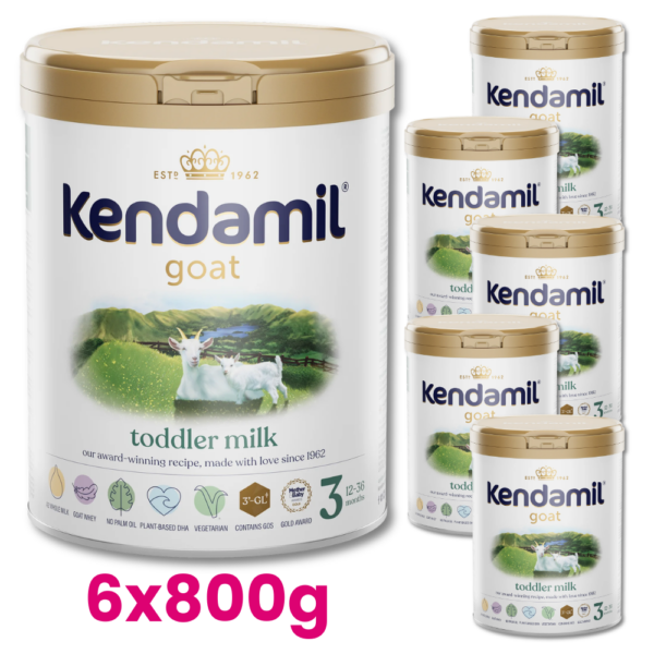 KENDAMIL GOAT 3 Mleko KOZIE junior od 12. do 36. miesiąca życia 6x800g