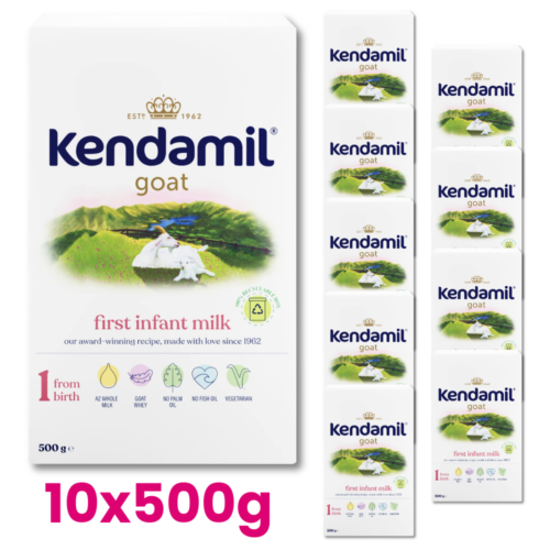 kendamil(97) KENDAMIL GOAT 1 Mleko KOZIE początkowe dla niemowląt od urodzenia 10x500g