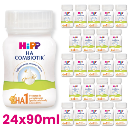 HIPP 1 HA COMBIOTIK Mleko początkowe płynne 24x90ml