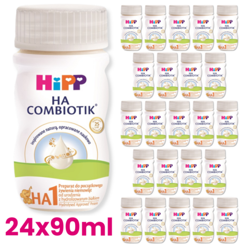 HIPP 1 HA COMBIOTIK Mleko początkowe płynne 24x90ml