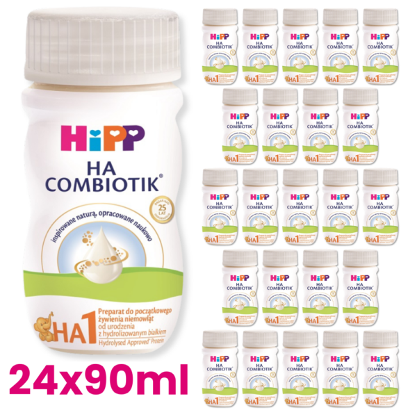 HIPP 1 HA COMBIOTIK Mleko początkowe płynne 24x90ml