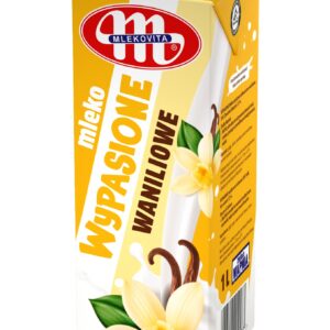Wypasione MLEKO WANILIOWE UHT 1,5% Mlekovita 1 litr / 1MMWWAN1