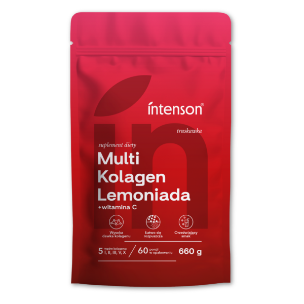 Multikolagen 660g Intenson Truskawkowy