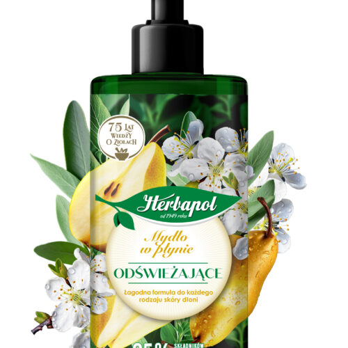 Herbapol Mydło w płynie odświeżające 390 ml