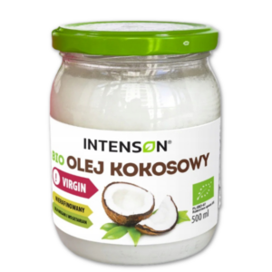 BIO Olej kokosowy Virgin nierafinowamy Intenson 500ml / 0I0OK