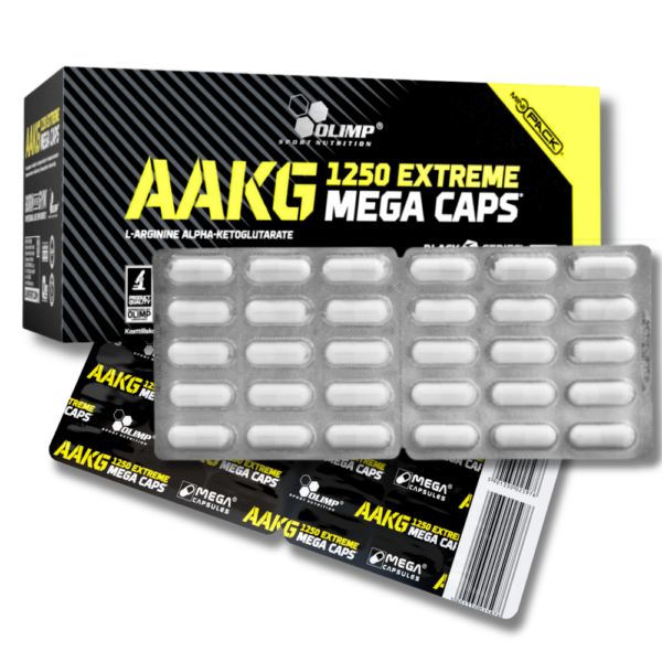 Olimp AAKG 1250 Extreme Mega Caps 30 kapsułek