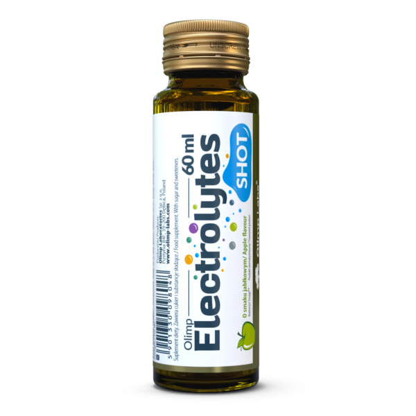 Olimp Electrolytes Shot 60 ml o smaku jabłkowym Elektrolity