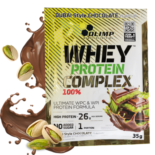 Olimp Whey Protein Complex 100% 35g Dubajska czekolada Odżywka białkowa