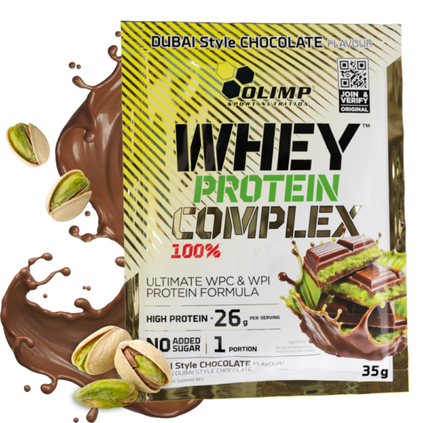 Olimp Whey Protein Complex 100% 35g Dubajska czekolada Odżywka białkowa
