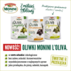 MONINI OLIWKI L"OLIVA zielone CERIGNOLA 150g b/pestki NOWOŚĆ!!!