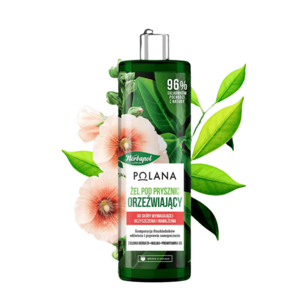 Herbapol Żel pod prysznic orzeźwiający 400 ml