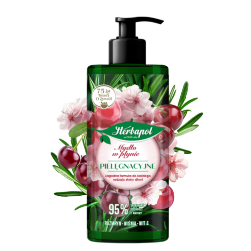 Herbapol Mydło w płynie pielęgnacyjne 390 ml