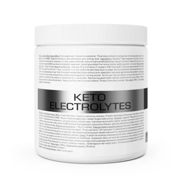 7Nutrition Keto Electrolytes 360g Elektrolity Pomarańczowe