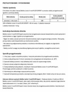 Bebiko 4 Junior Odżywcza formuła na bazie mleka dla dzieci powyżej 2. roku życia 600 g Zestaw 6x600 g / BM4*600-pak-6