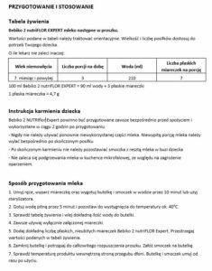 Bebiko 2 Mleko następne dla niemowląt powyżej 6. miesiąca życia 600g Zestaw 4x600 g / BM2*600-pak-4