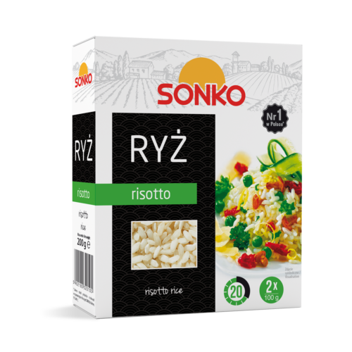 SONKO Ryż risotto 200 g (2 x 100 g)