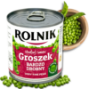 Rolnik Groszek konserwowy extra drobny 212ml
