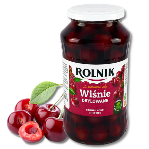 Rolnik Wiśnie drylowane 680 g
