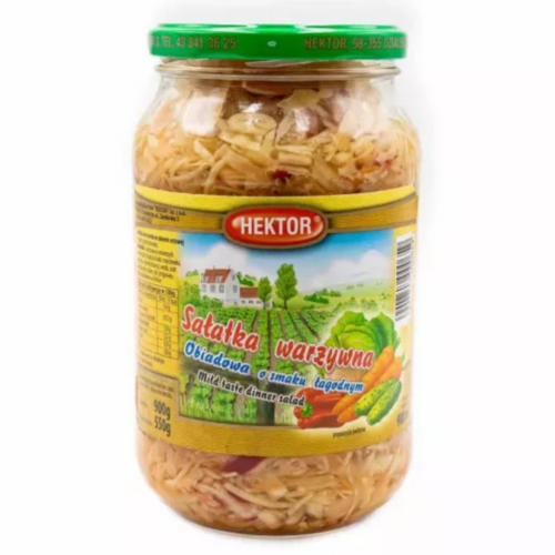 Sałatka obiadowa warzywna 900ml Hektor